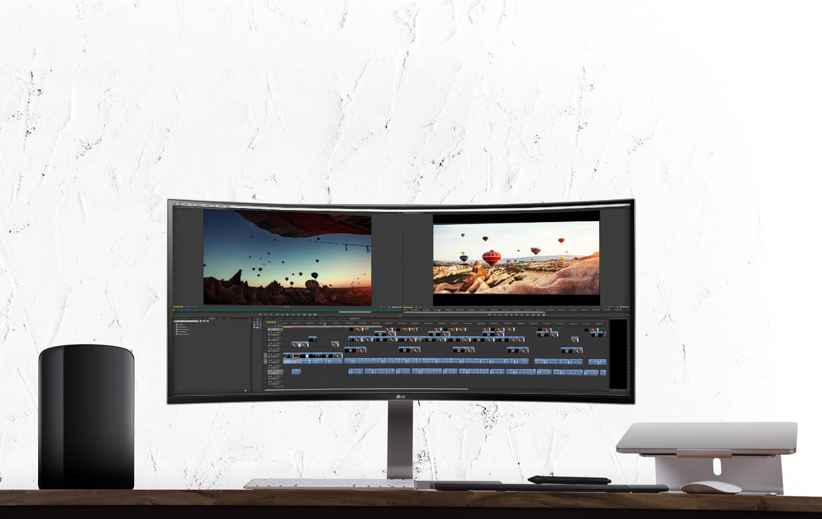 LG 38CB99-W: 38” class (38.0” diagonal) Curved UltraWide Monitor