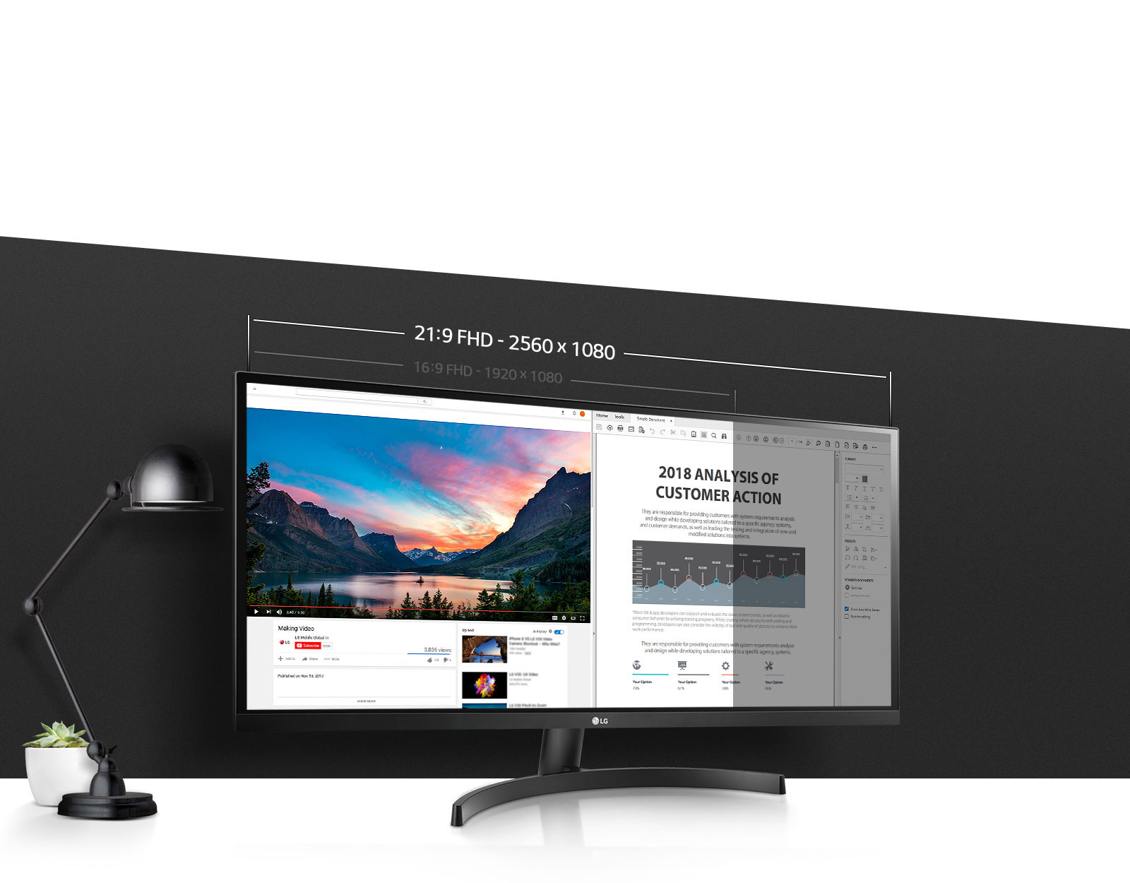 21:9 Full HD Display