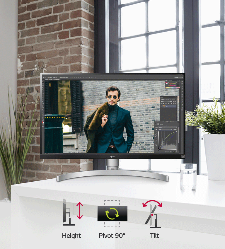 LG 27'' Class 4K UHD IPS LED Monitor 