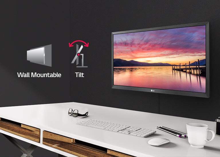 LG 22BK400H-B: 22'' Class Full HD TN Monitor with AMD FreeSync (21.5''  Diagonal)