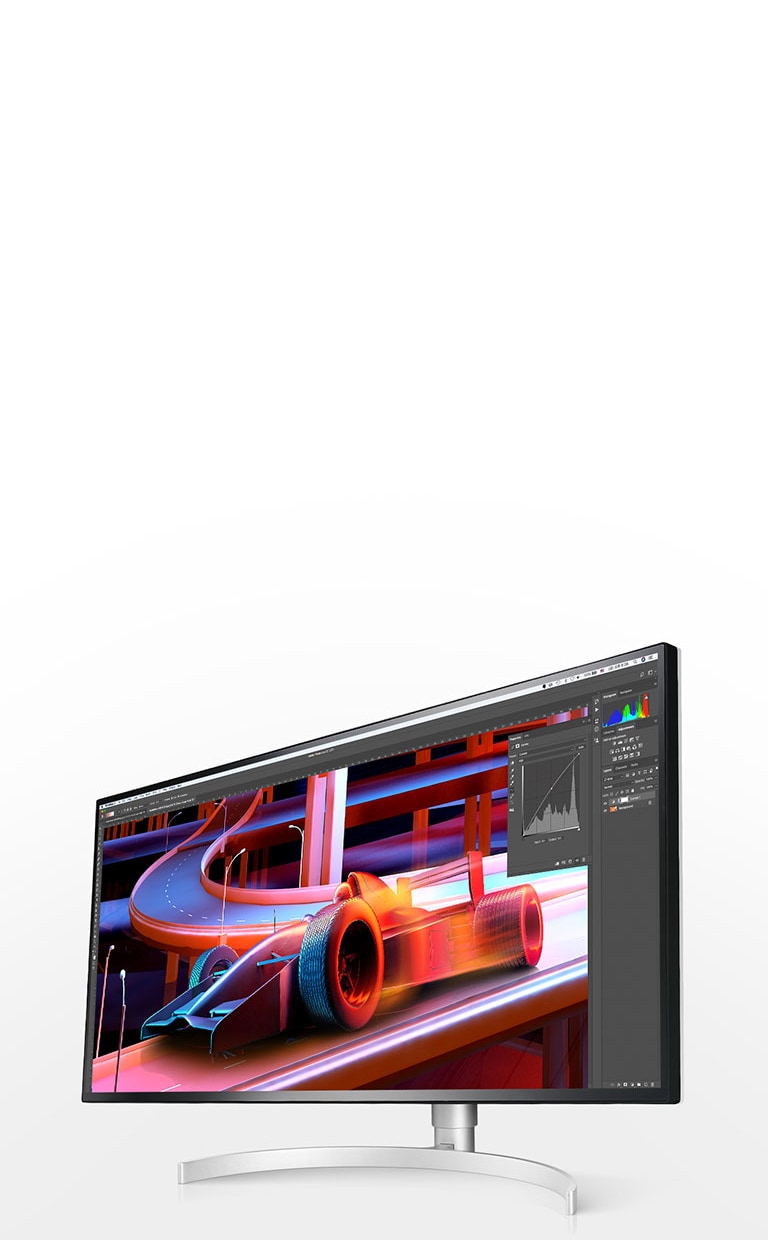 LG 34BK95U-W UltraFine 34 21:9 5K 2K (5120 x 2160) Nano IPS LED UltraWide  Monitor, 600 cd/m² HDR, Thunderbolt 3 / USB Type-C Inputs Black