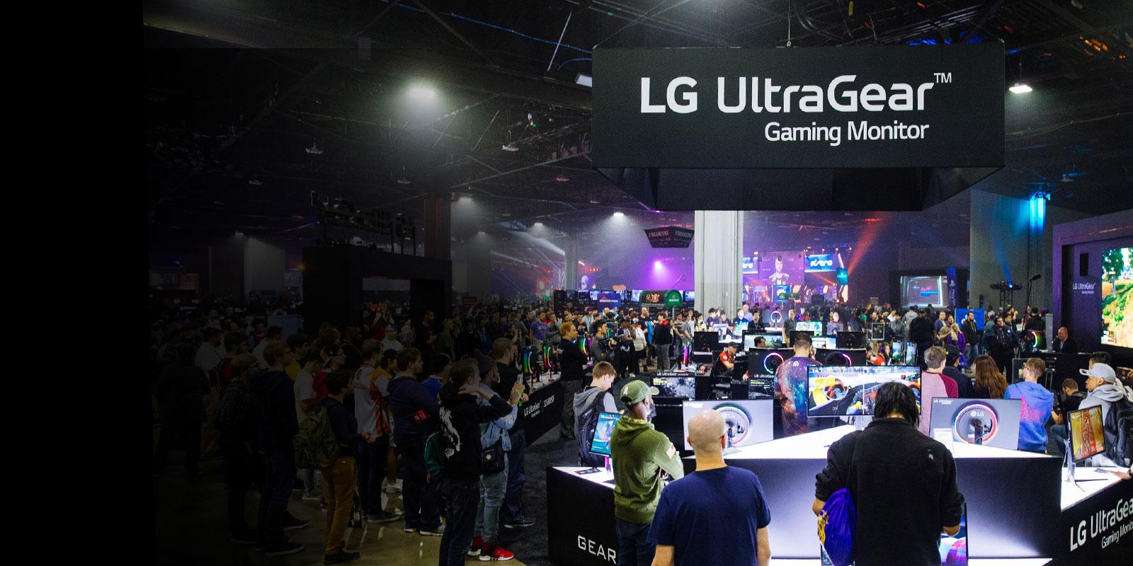 LG UltraGear Monitors Gaming convention in Atlanta