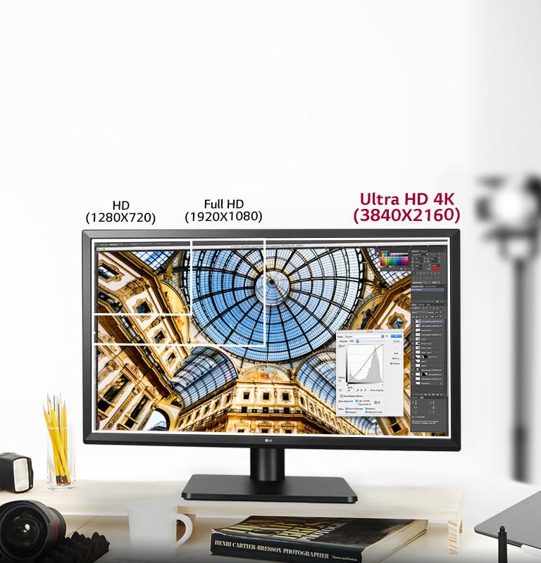 LG 27UD58P-B: 27'' Class 4K UHD IPS LED Monitor (27'' Diagonal