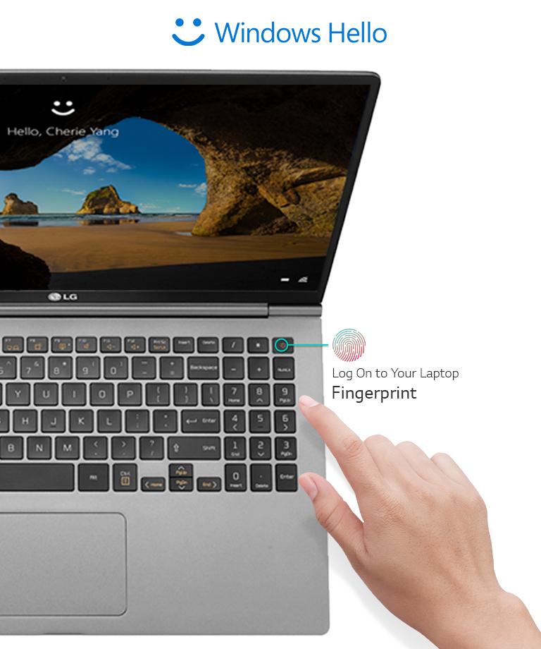 Windows Hello: the password is you.