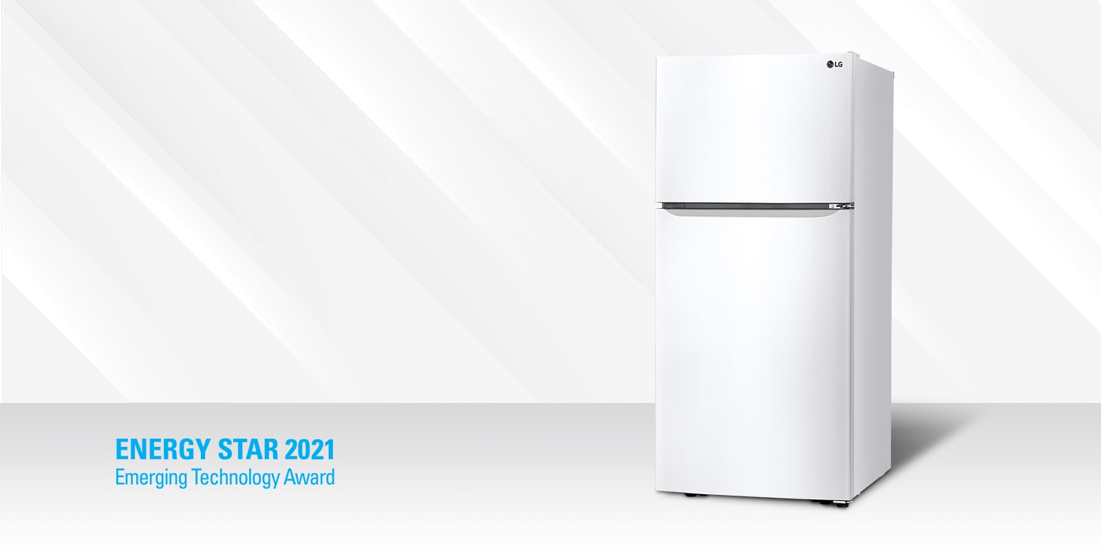 LG Refrigerator 333L A+ - White