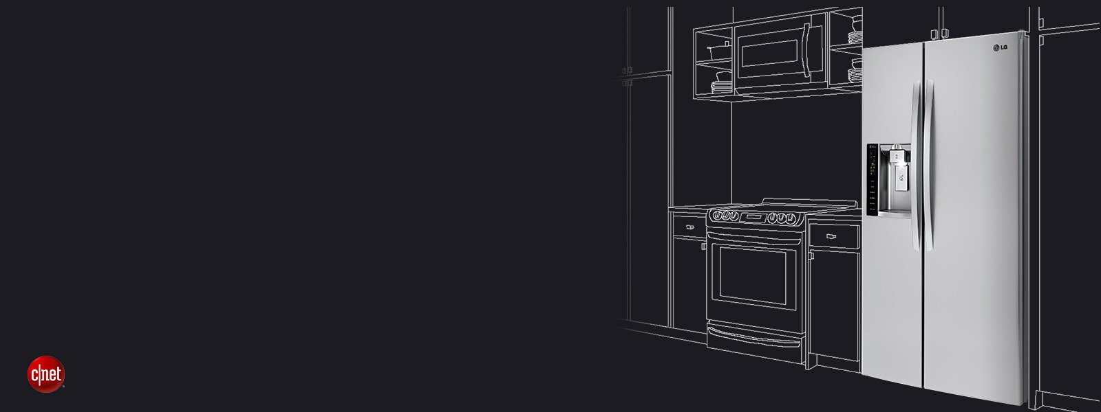 Lg Counter Depth Refrigerators With Large Capacity Lg Usa