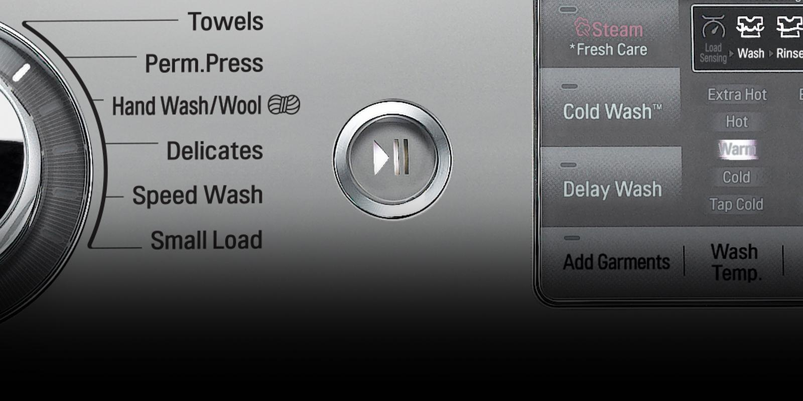 LG WM8500HVA Mega Capacity TurboWash Washer with NFC Tag On LG USA