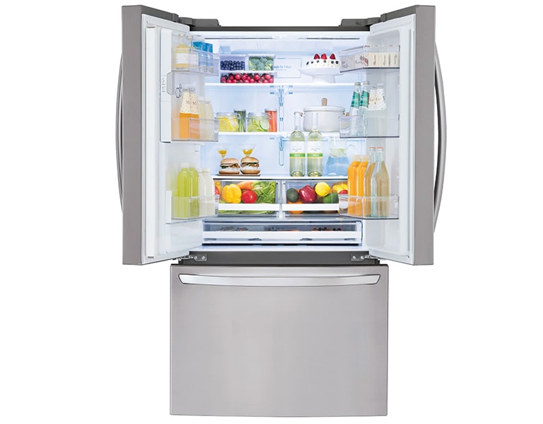 LG 28 cu.ft. Smart wifi Enabled French Door Refrigerator (LFXS28968S