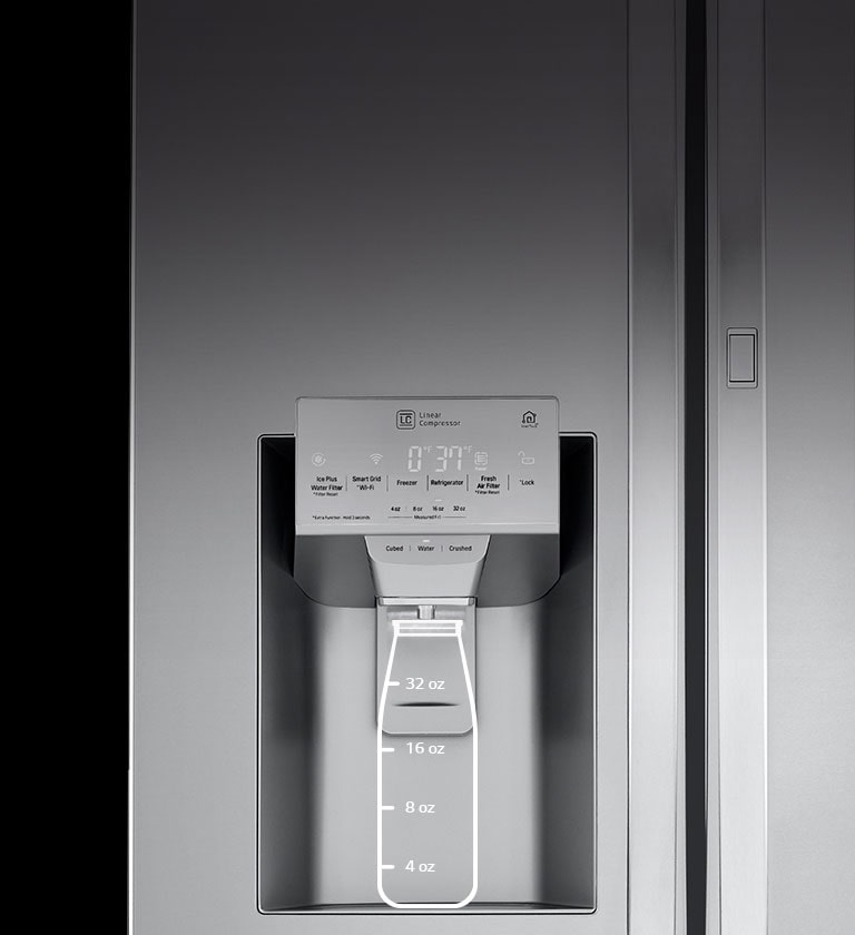 LG LRFXC2406S 24 cu. ft. Smart wifi Enabled French Door CounterDepth