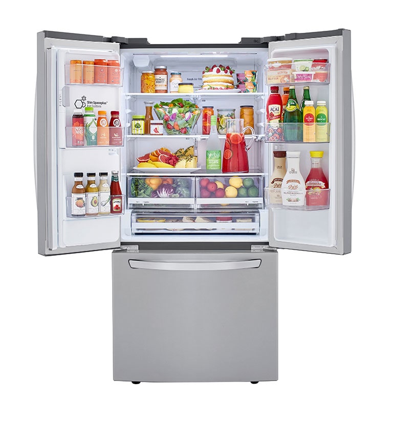 LG 25 cu. ft. Smart wi-Fi Enabled French Door Refrigerator (LRFXS2503S ...