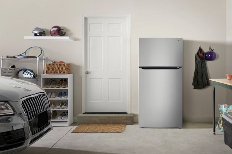 LG 24 cu. ft. Top Freezer Refrigerator (LHTNS2403S) LG USA