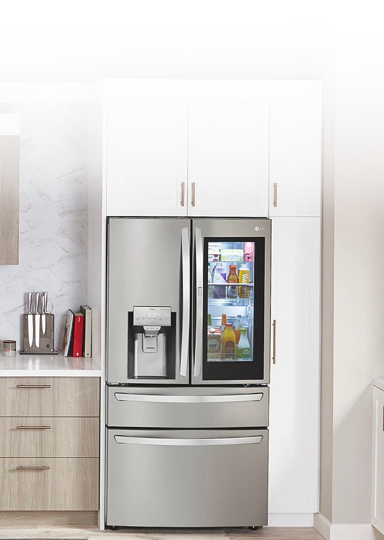 LG Refrigerator Cu Ft 4-Door French Door Fridge With Door-in-Door And ...