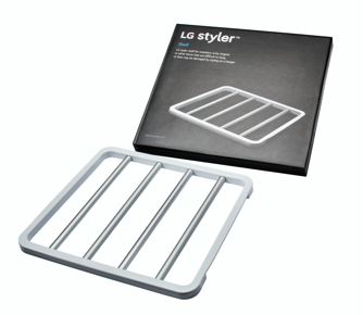 LG Styler drying rack to add more space