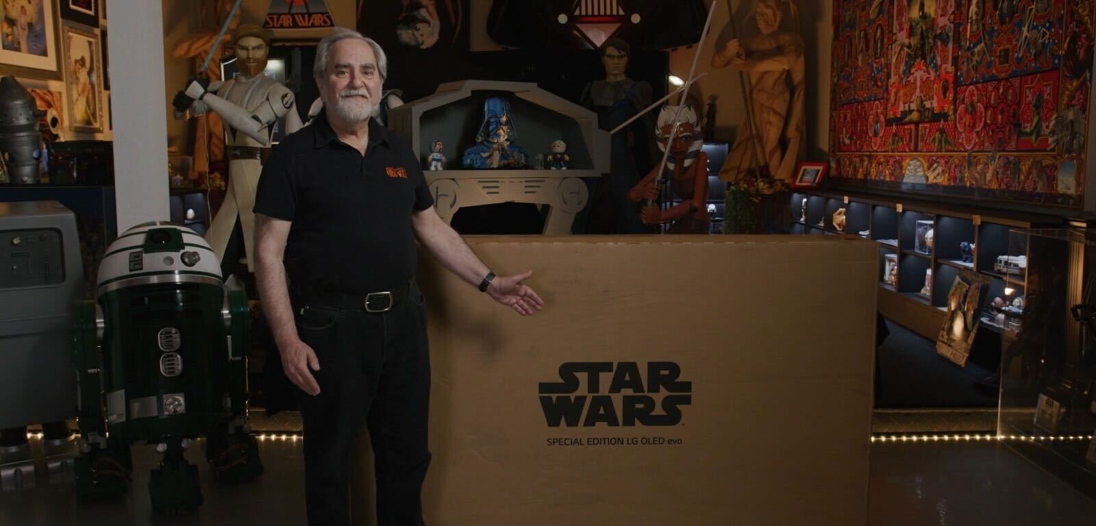 LG C2 65 inch OLED evo Star Wars™ TV LG USA