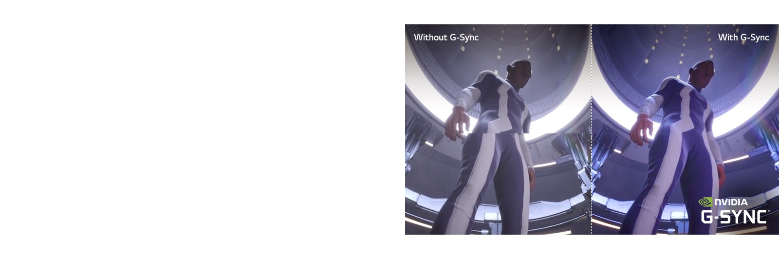 LG OLED TVs work seamlessly with NVIDIA G-SYNC®3