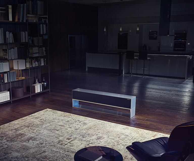 Zero View. The screen disappears without a trace, only leaving behind a true piece of art. LG SIGNATURE OLED TV R elevates your interior to be maximized without a screen.