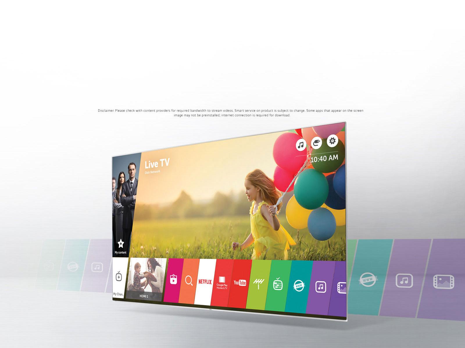 LG 50UH5530 50inch 4K UHD Smart LED TV LG USA