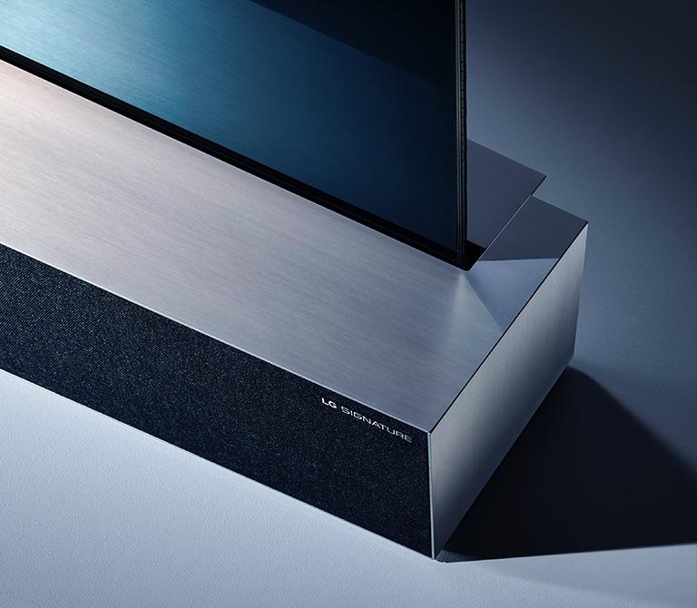 image of corner of TV