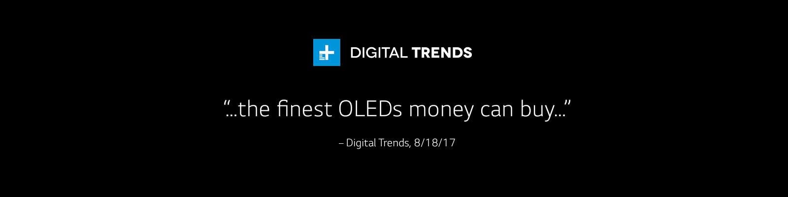 OLED 디지털 트렌드 연필 배너