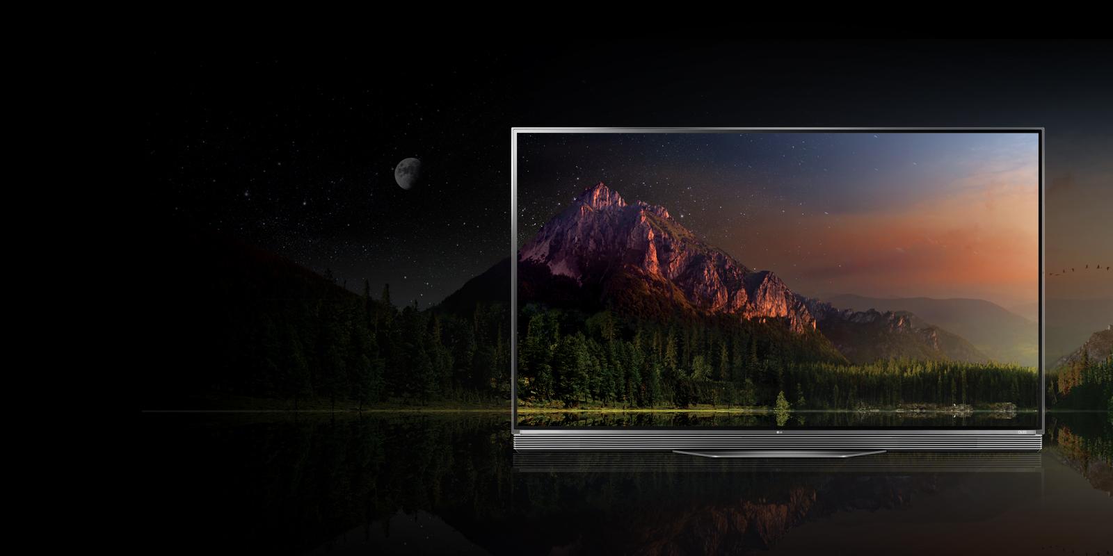 Телевизор lg темное изображение