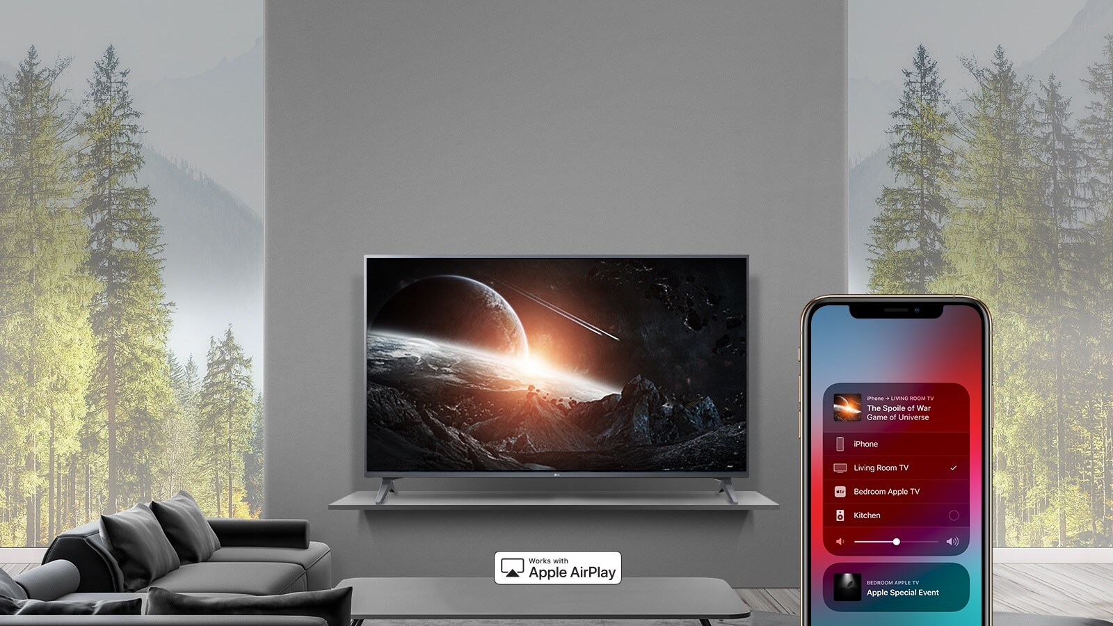 Airplay на lg