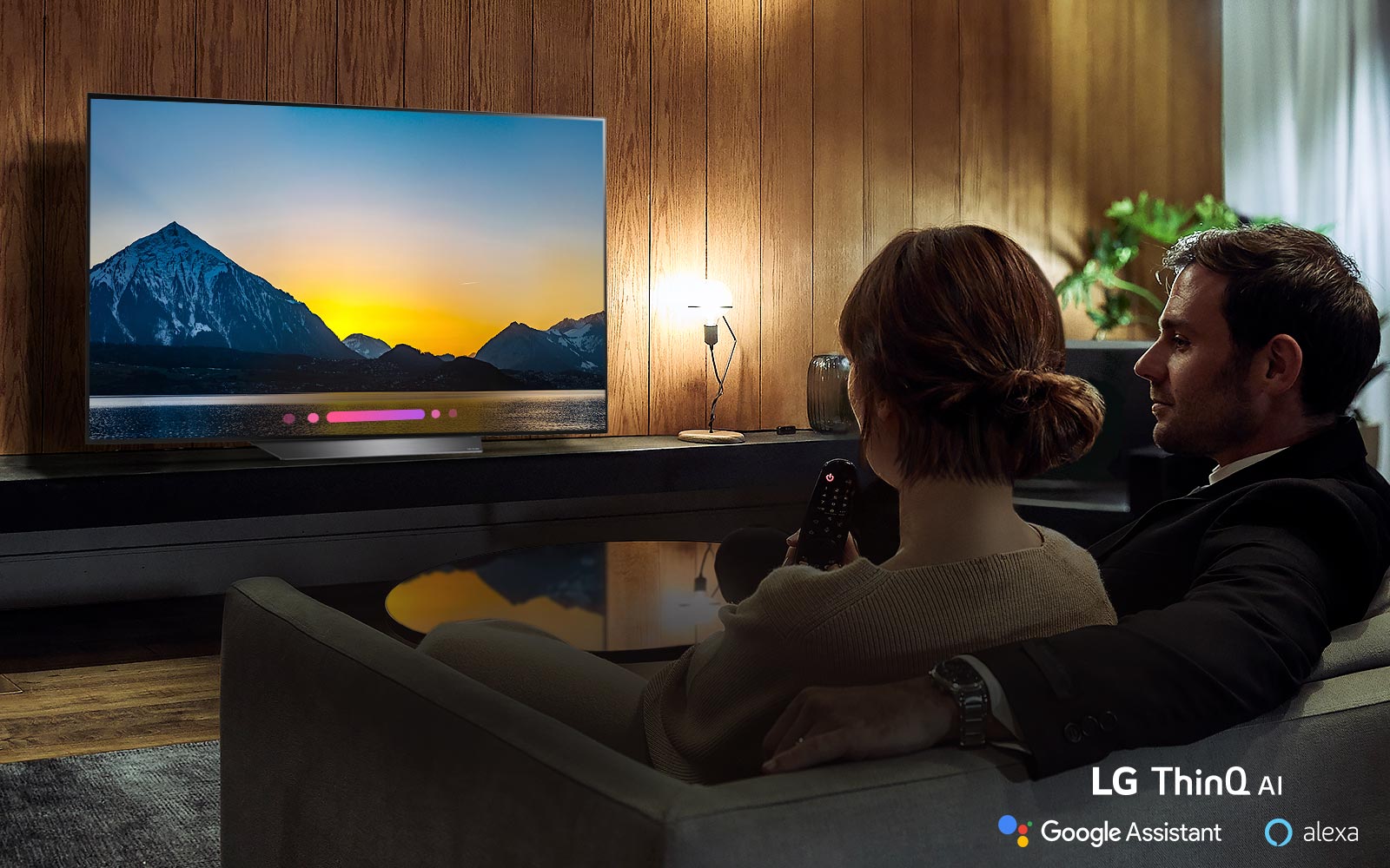 lg oled b8 alexa