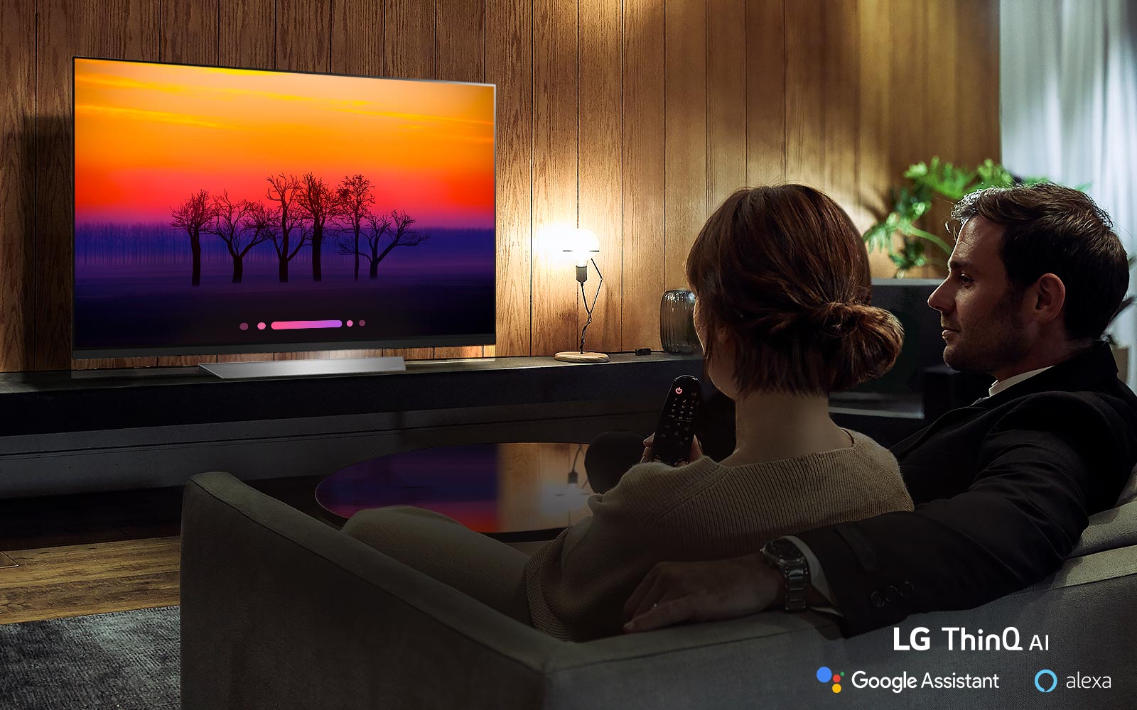LG OLED65E8PUA: 65 Inch Class 4K HDR OLED Glass TV w/ AI ThinQ 