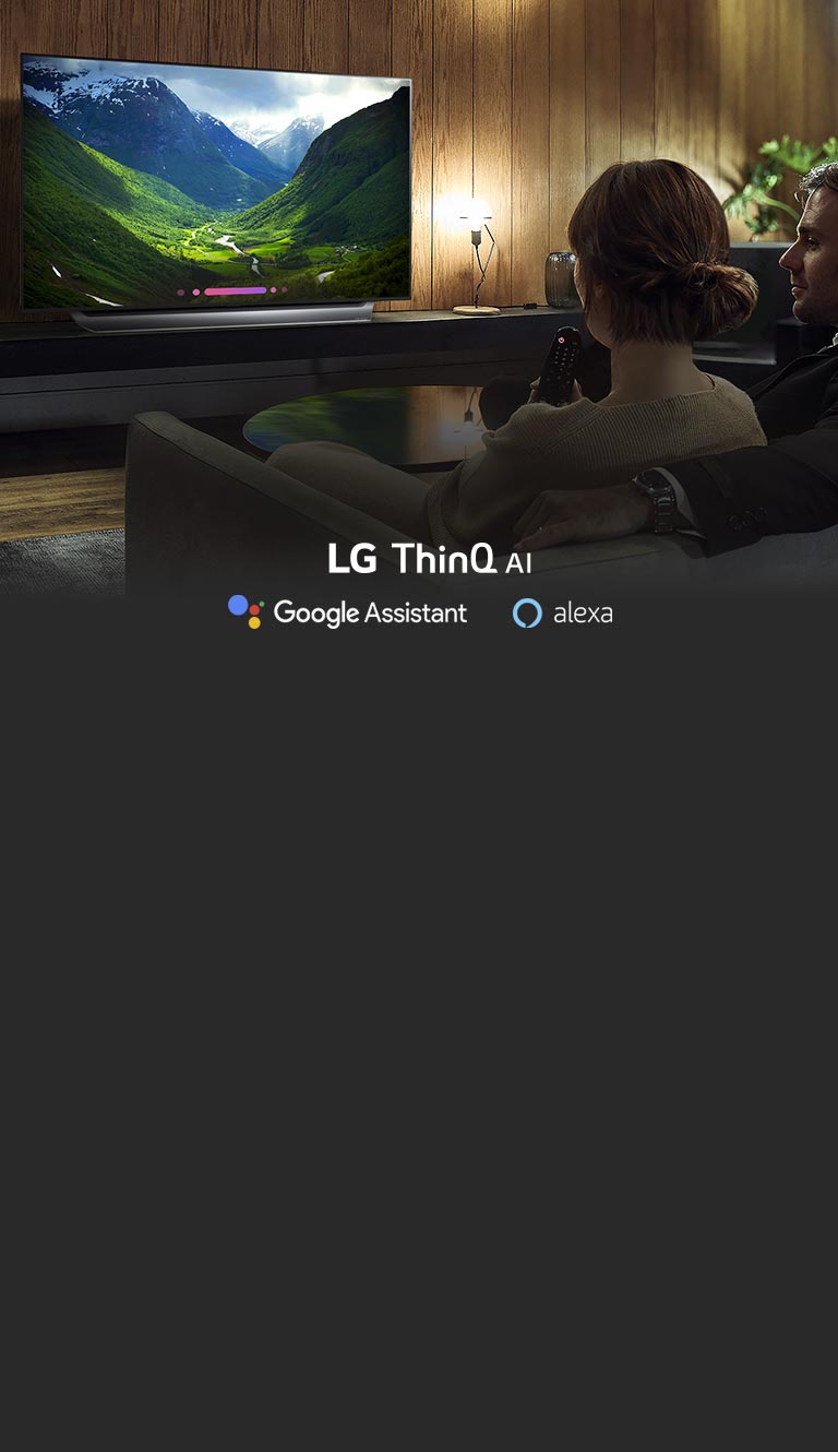 Introducing a more intelligent TV with LG ThinQ® AI2