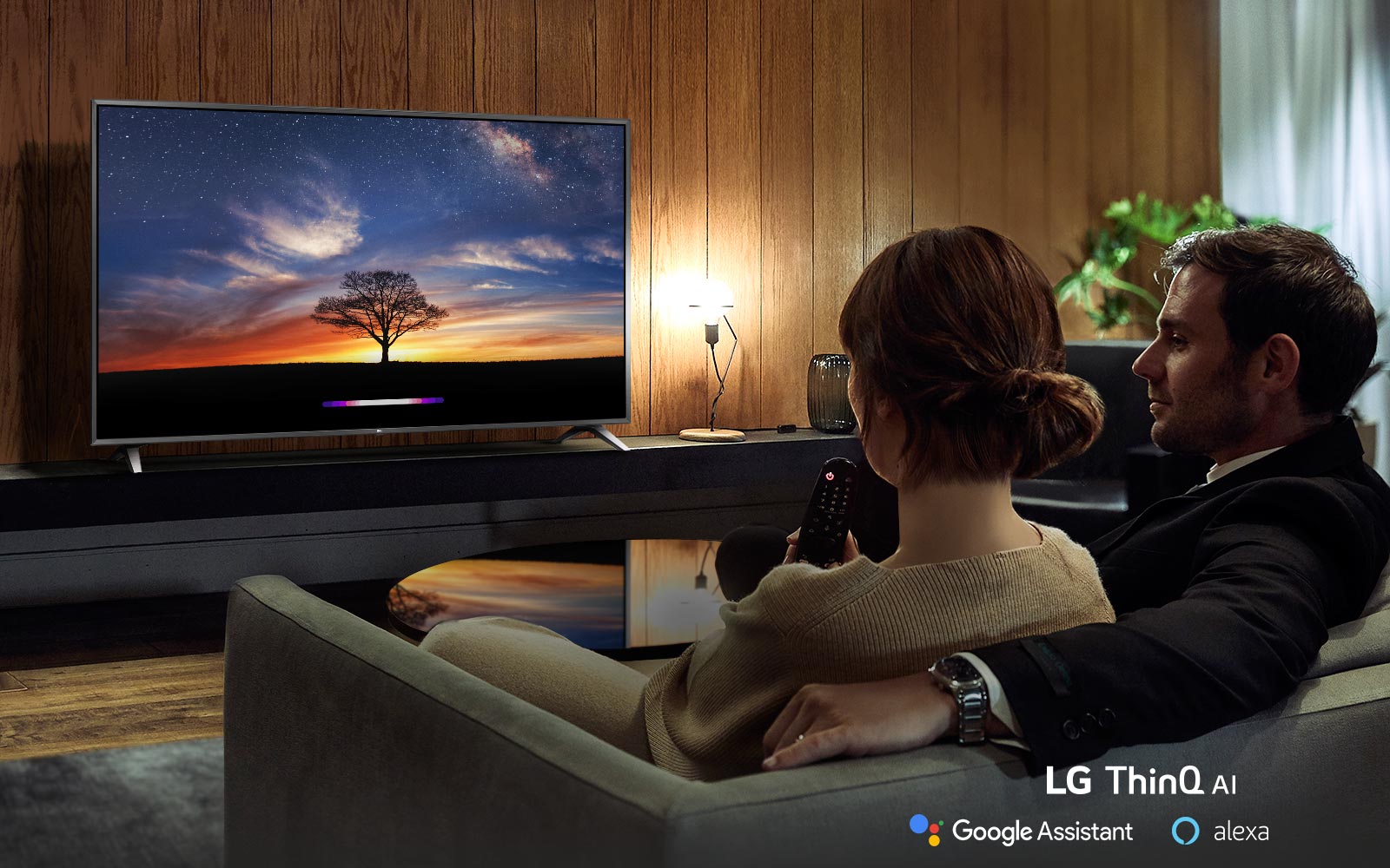 Introducing a more intelligent TV with LG ThinQ® AI3