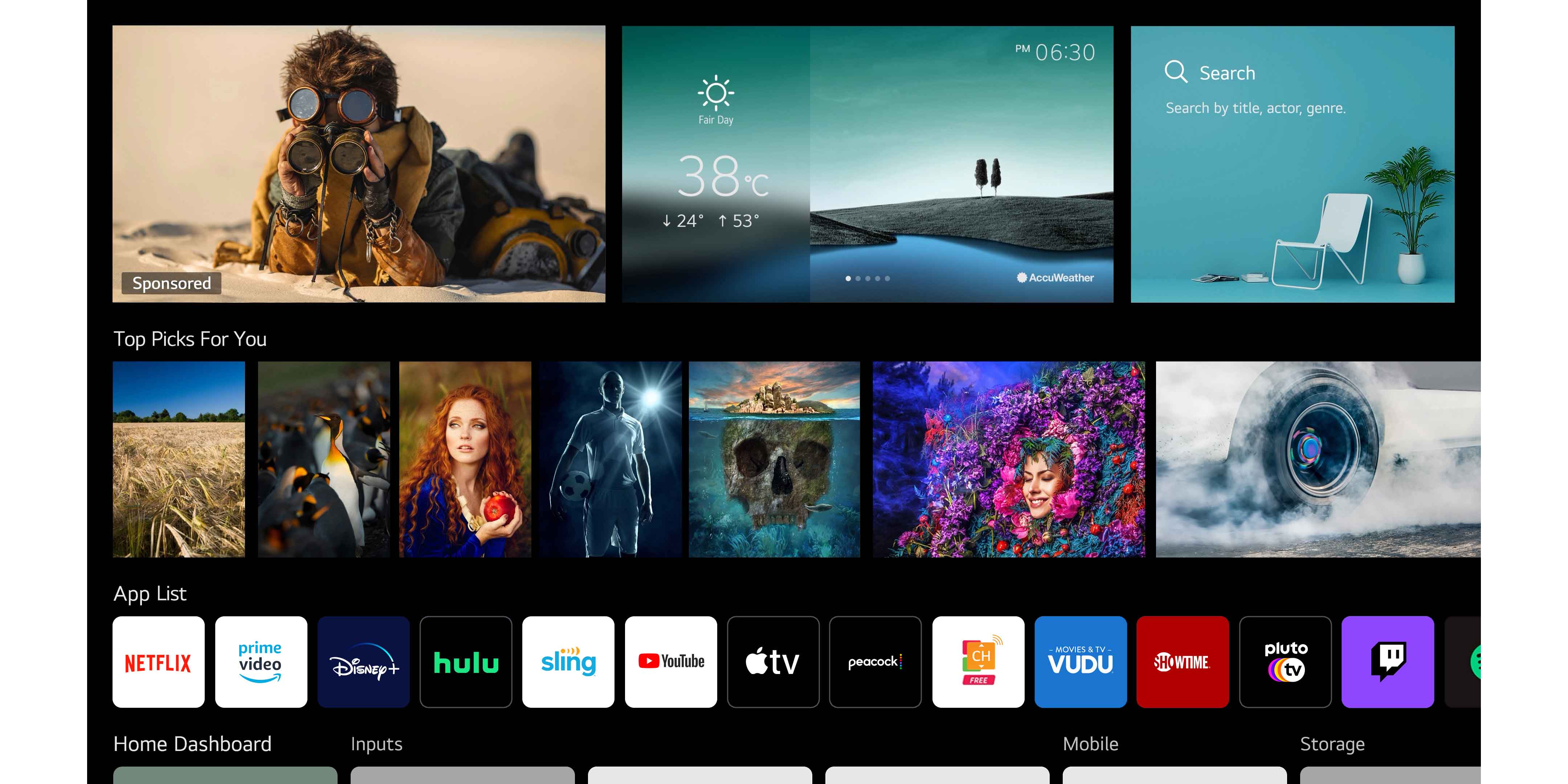 LG ThinQ AI Interface