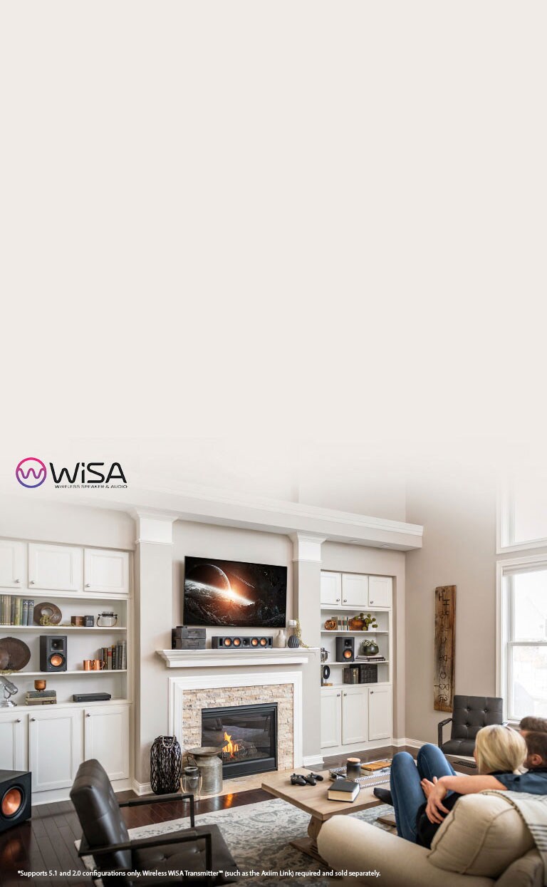 LG Premium TVs and WiSA™