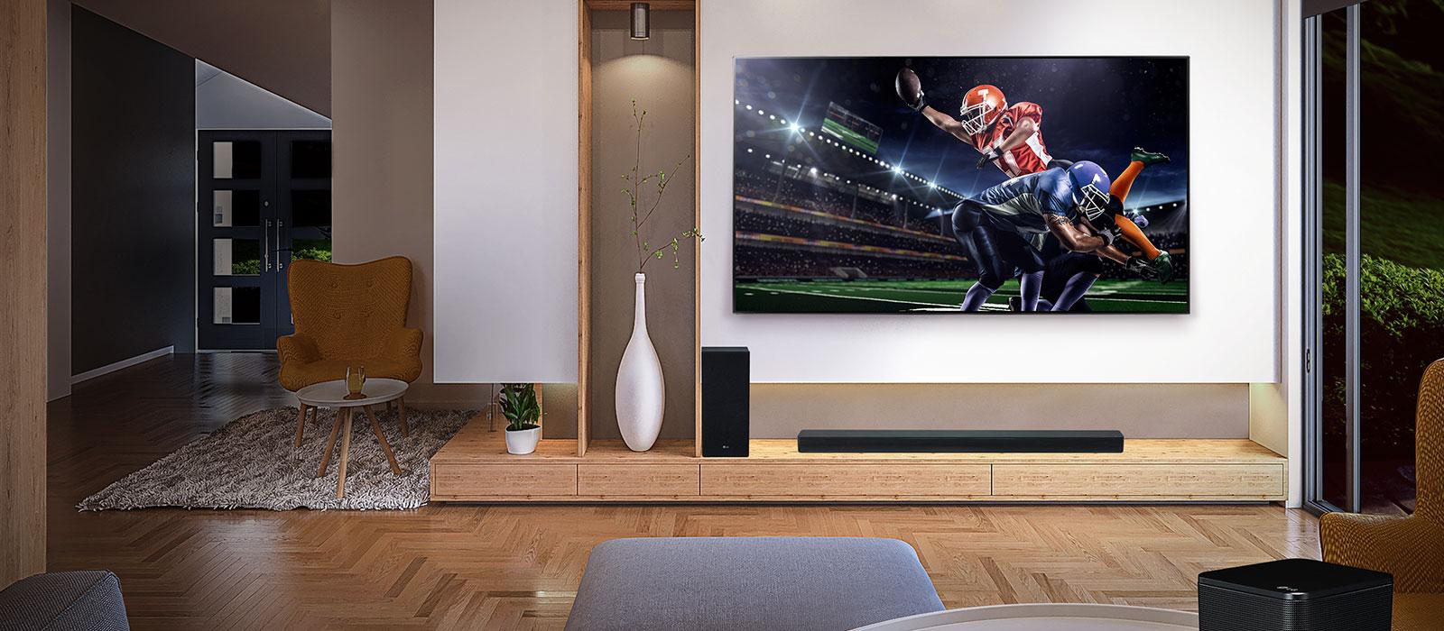 LG Home Entertainment Best TV Ever Theater Setup Bold Colors LG USA