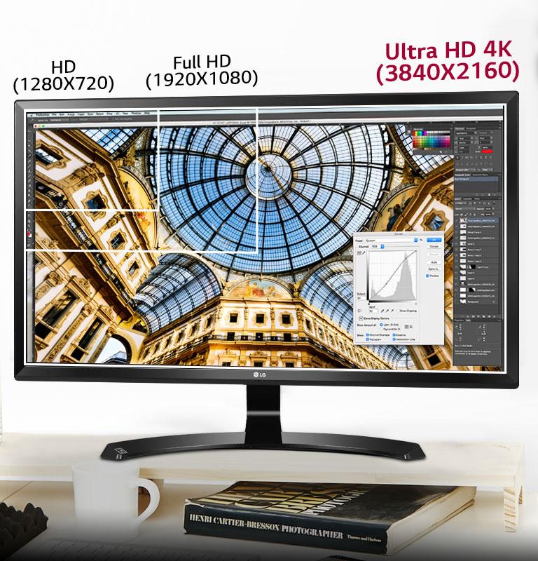 LG 27'' Class 4K UHD IPS LED Monitor (27'' Diagonal) (27UD58-B 
