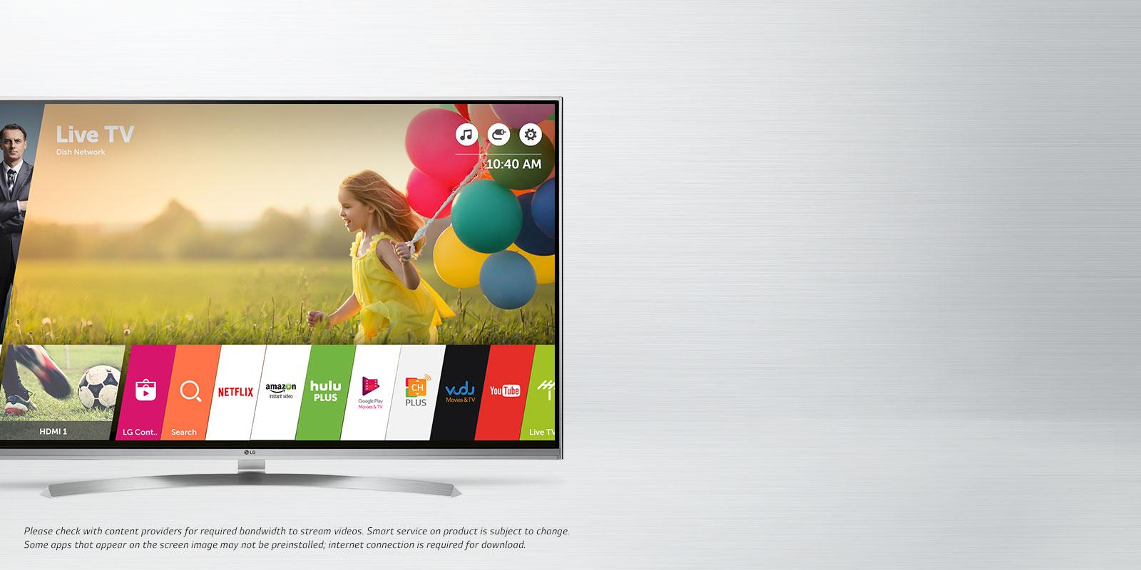 Lg webos tv приложения