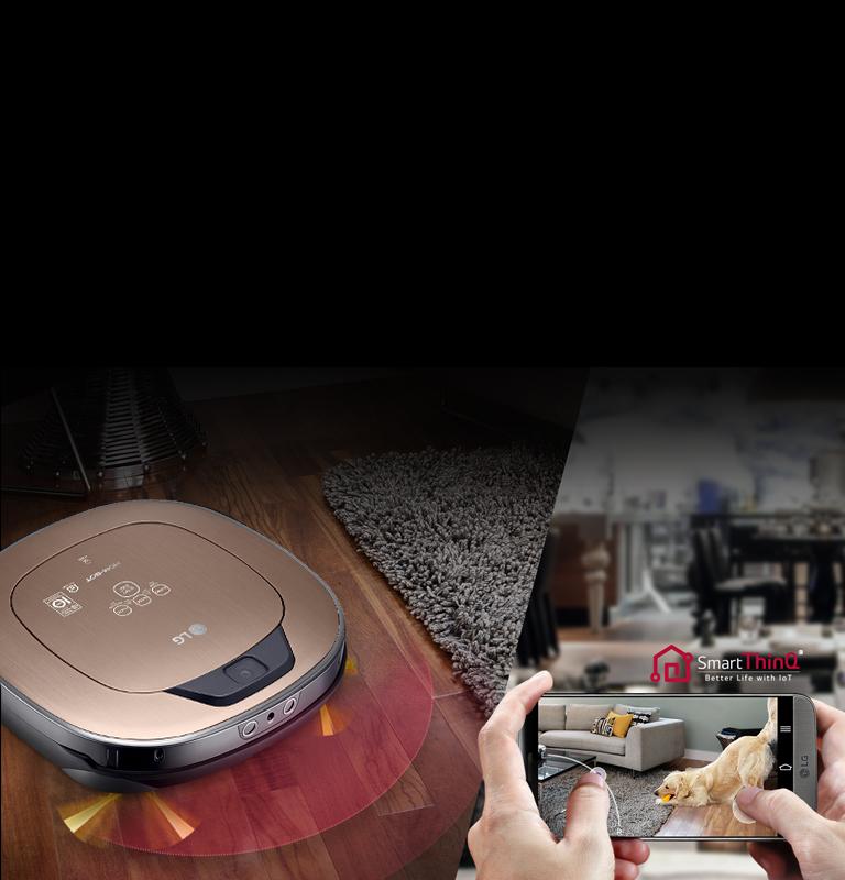 LG CR5765GD HOMBOT™ Turbo+ Robotic Smart wifi Enabled Vacuum LG USA