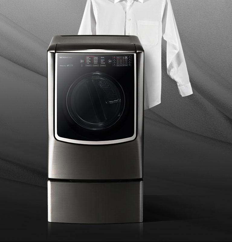 LG SIGNATURE 9.0 cu. ft. Large Smart wifi Enabled Electric Dryer w/ TurboSteam™ (DLEX9500K