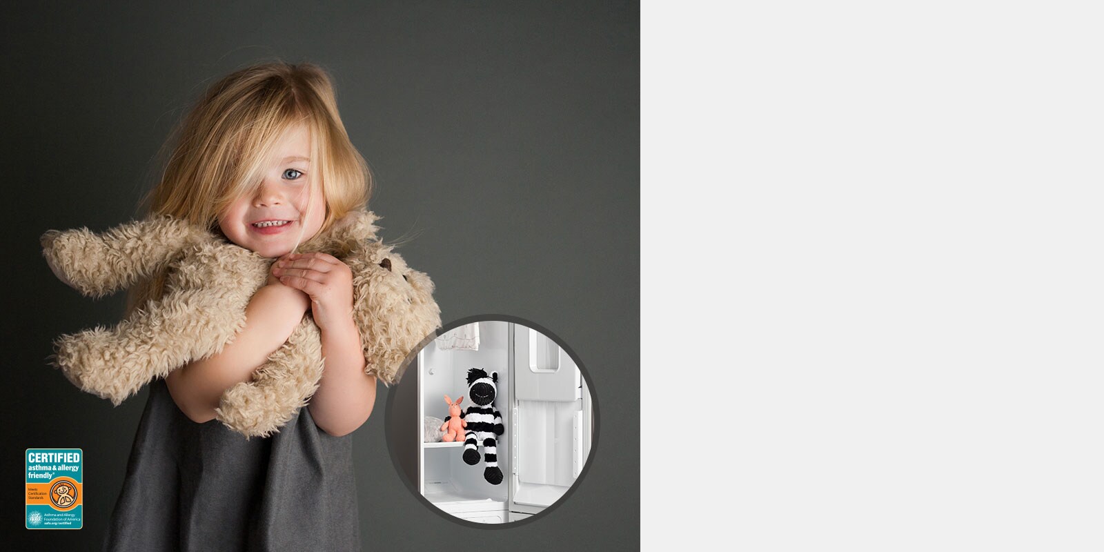 Helps Sanitize for a Healthier Home1