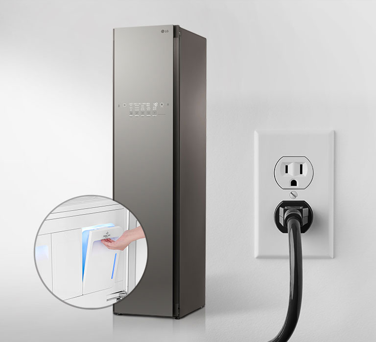 LG Styler Refresh Garments in Minutes with Smart wifi Enabled Steam