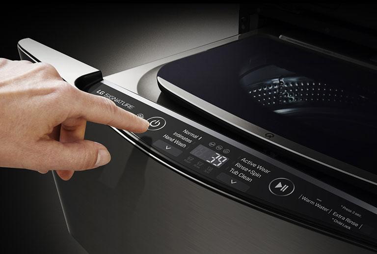 LG SIGNATURE 1.0 cu. ft. LG SideKick™ Pedestal Washer, LG TWINWash™ Compatible (WD205CK) LG USA