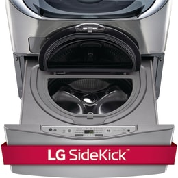 1.0 cu. ft. LG SideKick™ Pedestal Washer, LG TWINWash™ Compatible