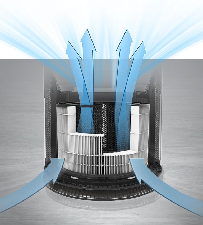 LG AS330DWR0 LG PuriCare™ 360° Single Air Purifier LG USA