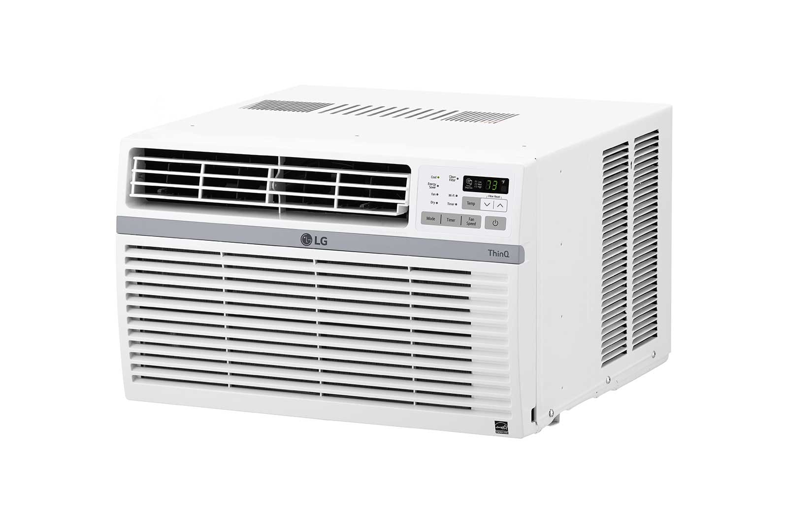 LG 8,000 BTU Smart wifi Enabled Window Air Conditioner (LW8017ERSM