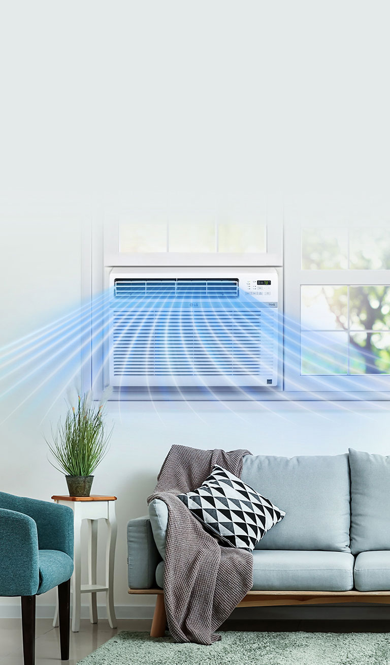 LG LW1521ERSM 15,000 BTU Smart WiFi Enabled Window Air Conditioner