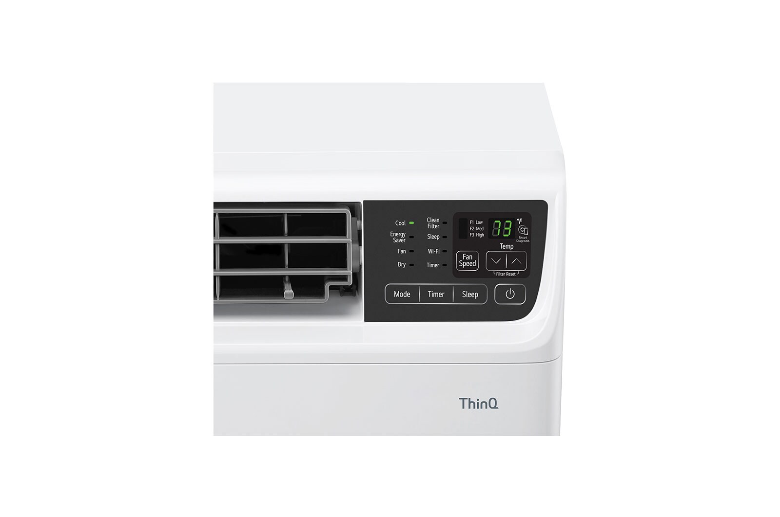 LG 12,000 BTU DUAL Inverter Smart WiFi Enabled Window Air Conditioner (LW1222IVSM) LG USA