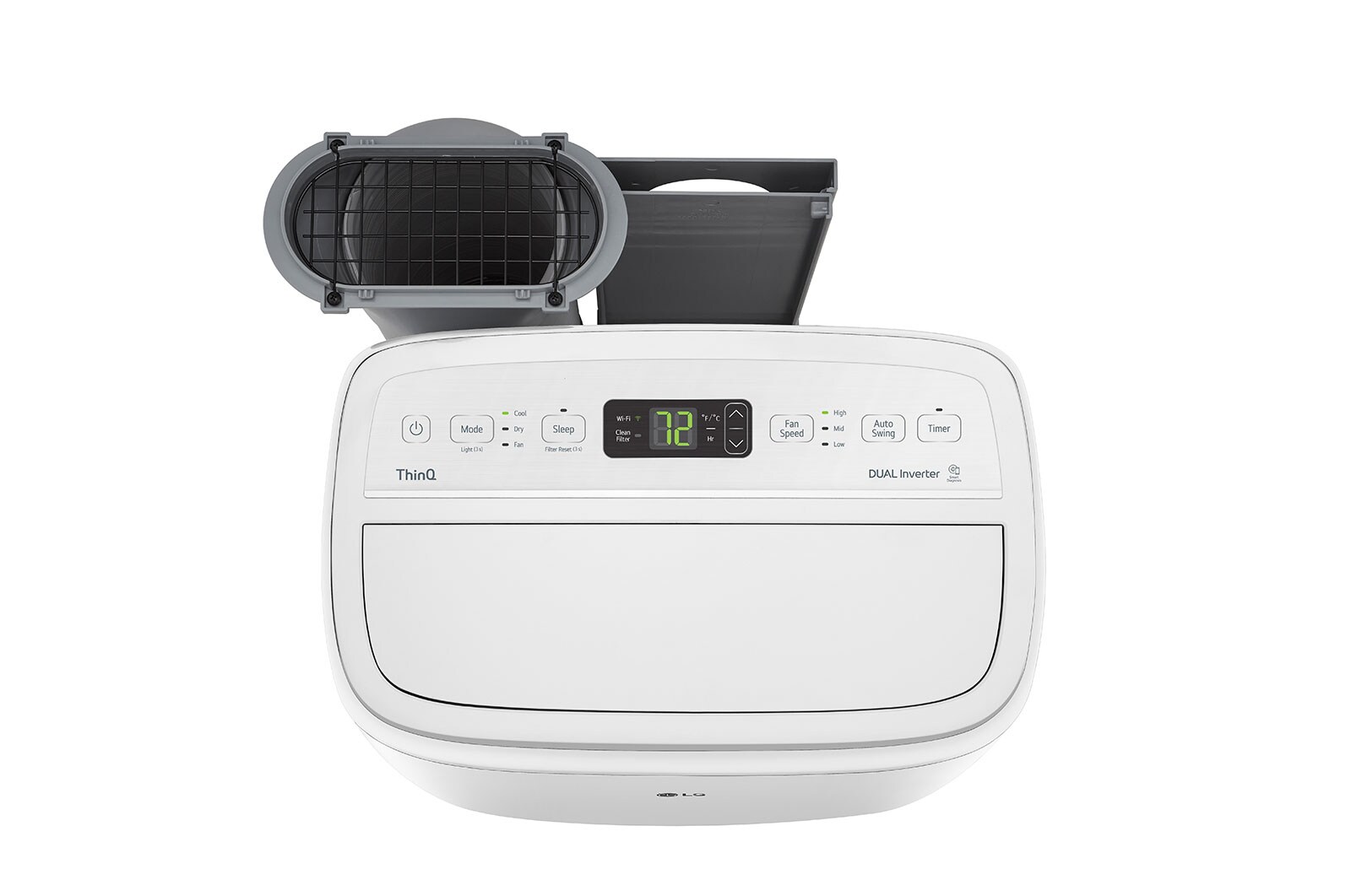 LG LP1022FVSM 10,000 BTU DUAL Inverter Smart Portable Air Conditioner LG USA