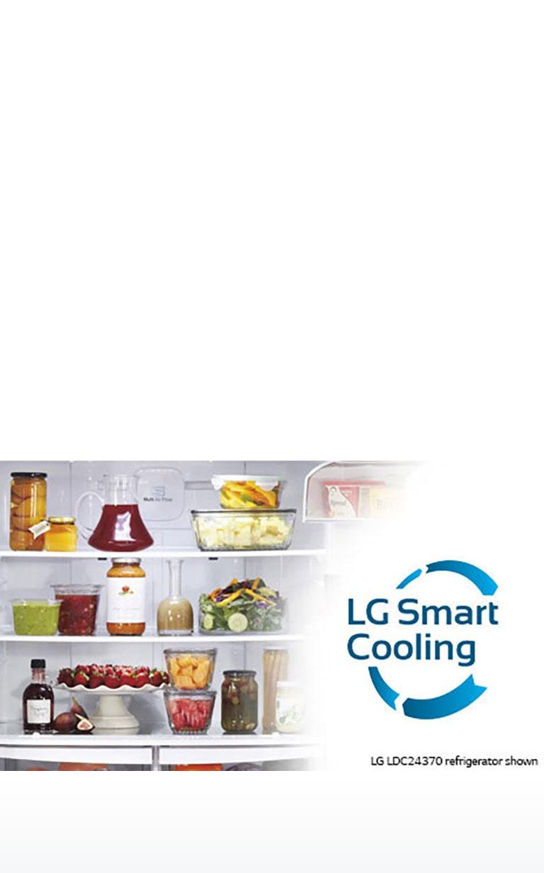LG LFCC22426S 23 cu. ft. French Door CounterDepth Refrigerator LG USA