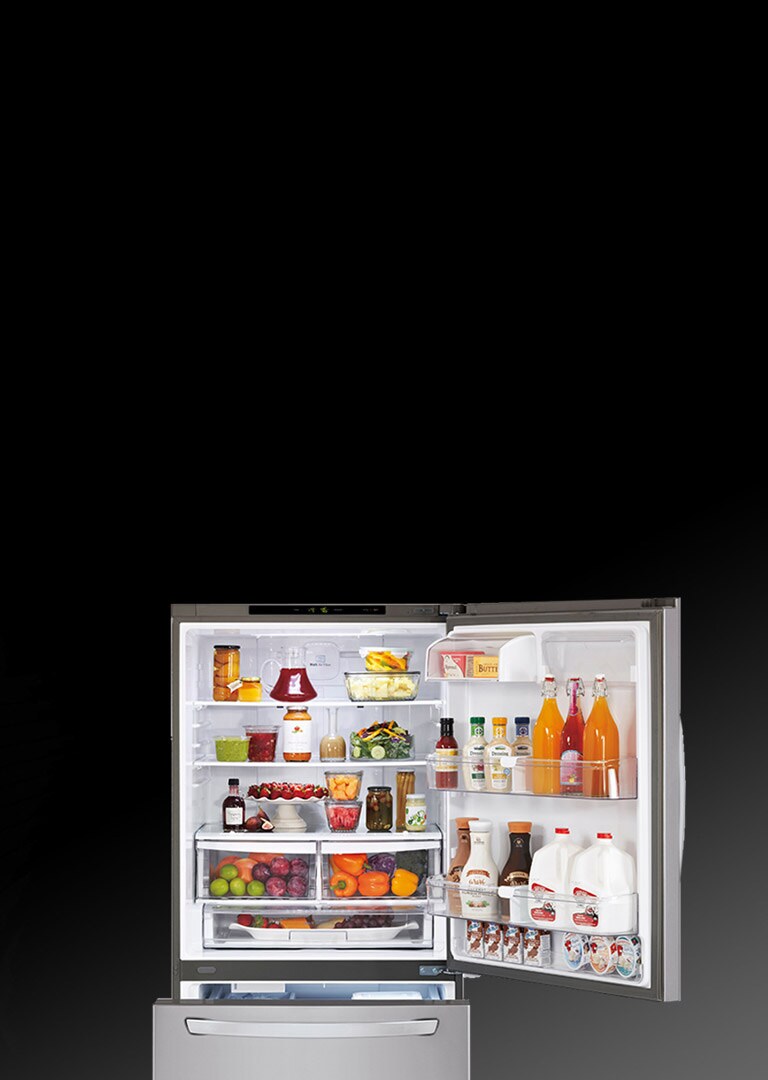 Lg Bottom Freezer Refrigerators Style Efficiency Lg Usa