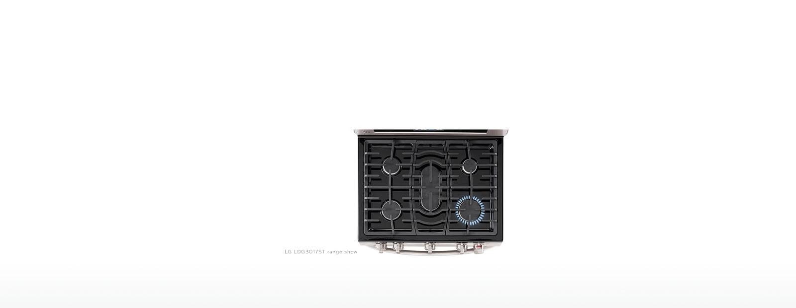 LG LRG3095ST Gas Single Oven Range with Convection System LG USA