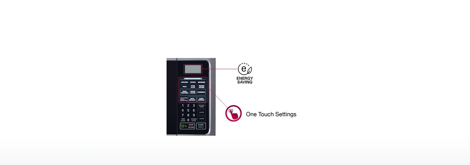 LG 1.8 cu. ft. OvertheRange Microwave Oven with EasyClean® (LMV1831ST