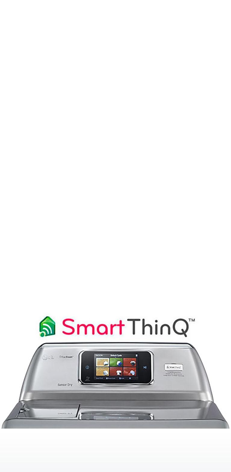 LG DLGX6002V Large Capacity Steam Gas Dryer with Smart ThinQ LG USA